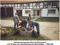 d32 - Restaurierung Dorfbrunnen